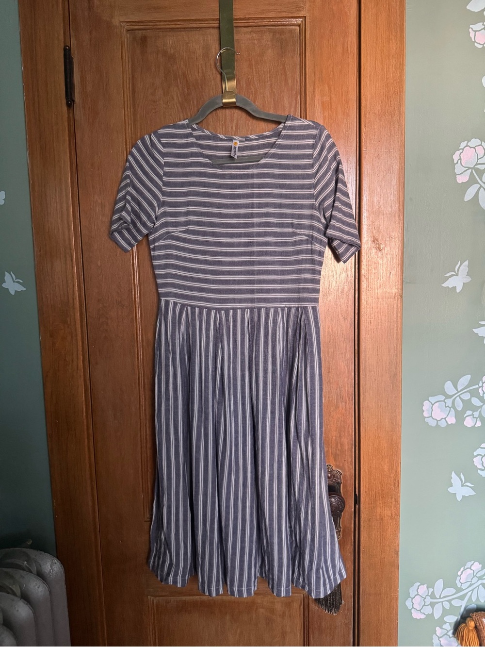 Striped cotton sundress